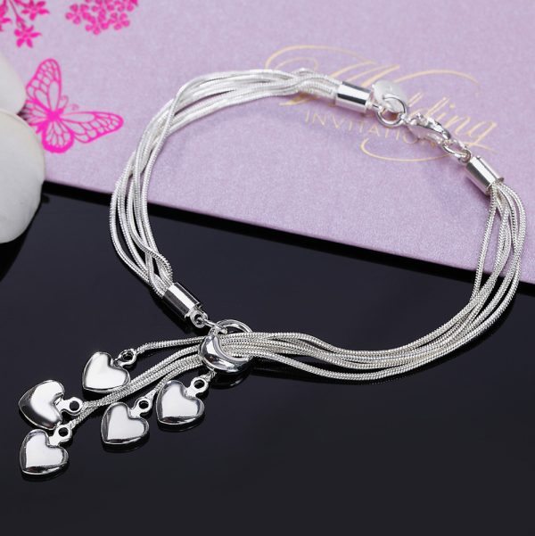 New High quality Women Bracelets Fashion Silver Jewelry in Pakistan - Image 2