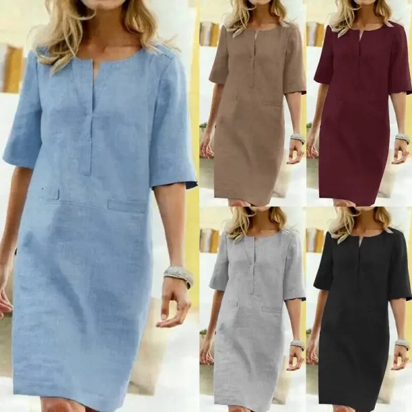 Women Casual Short dresses design in Pakistan - Image 5