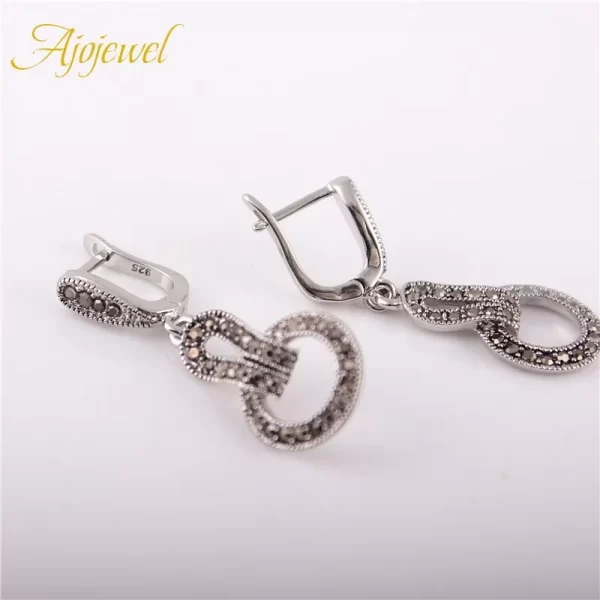 Women Geometric Earrings Vintage Jewelry set Pakistan - Image 2