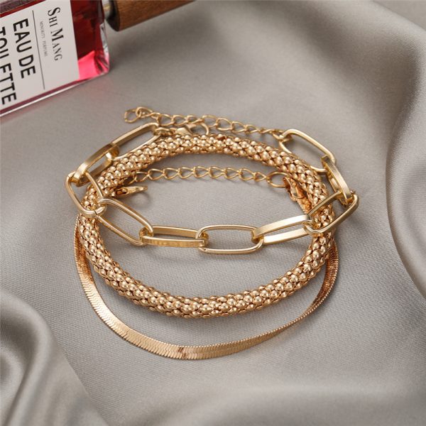 Fashion Chain Link Bracelets Bangles For Women in Pakistan - Image 5