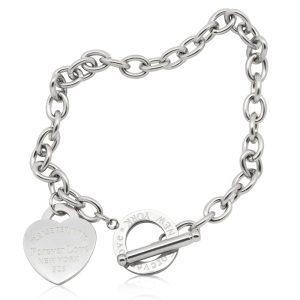 new style chain heart braclet for women in pakisatan