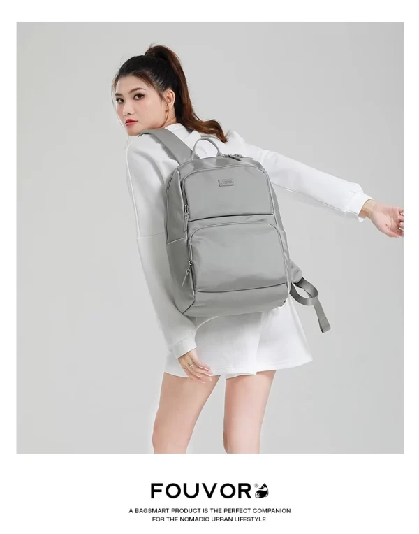 women Zipper Travel Canvas Bags in School Bags - Image 2