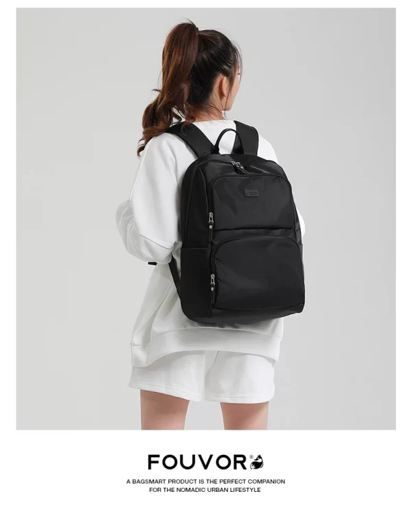 women Zipper Travel Canvas Bags in School Bags - Image 3