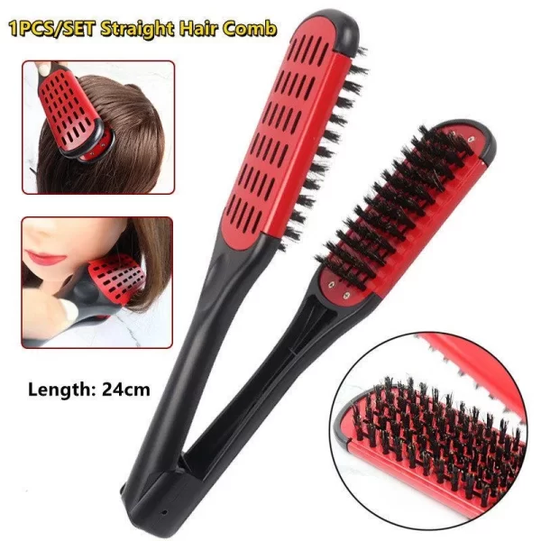 Shape Straight Hair Comb | Multifunctional Styling Brush for Straight and Curly Hair in pakistan - Image 2