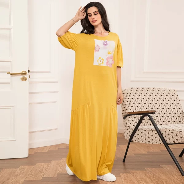 Fridayin Summer Sweet Long Dresses for Women in pakistan - Image 3