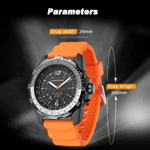 Men Digital Military Watch Waterproof  Sport Wristwatches