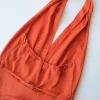 Women solid Halter Summer Dresses in Pakistan - Image 2