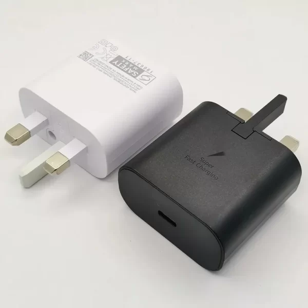 5G Super Fast Charger 25W UK Power Adapter  Type C Cable in pakistan - Image 9