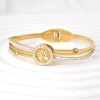 Women Gold Color snake Evil Eyes Jewellery set in Pakistan - Image 3