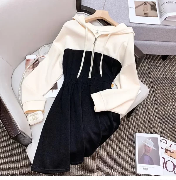 women Ladies Knee-Length Dresses in pakistan - Image 3