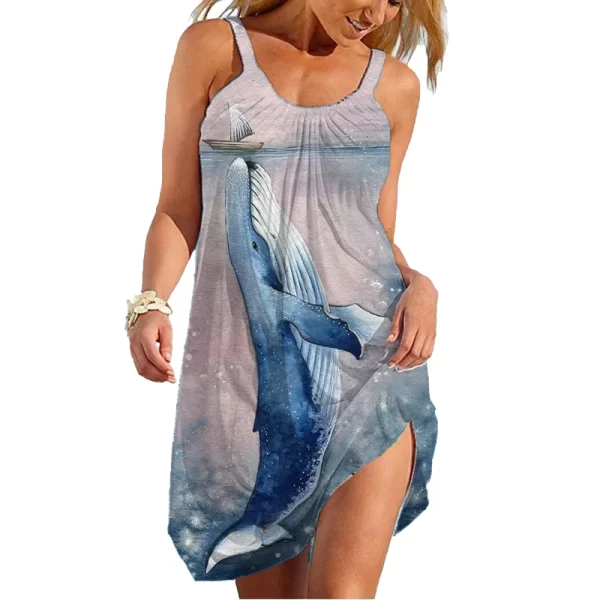 Women Hawaiian Sea Vestido Feminino Nightdress in pakistan - Image 6