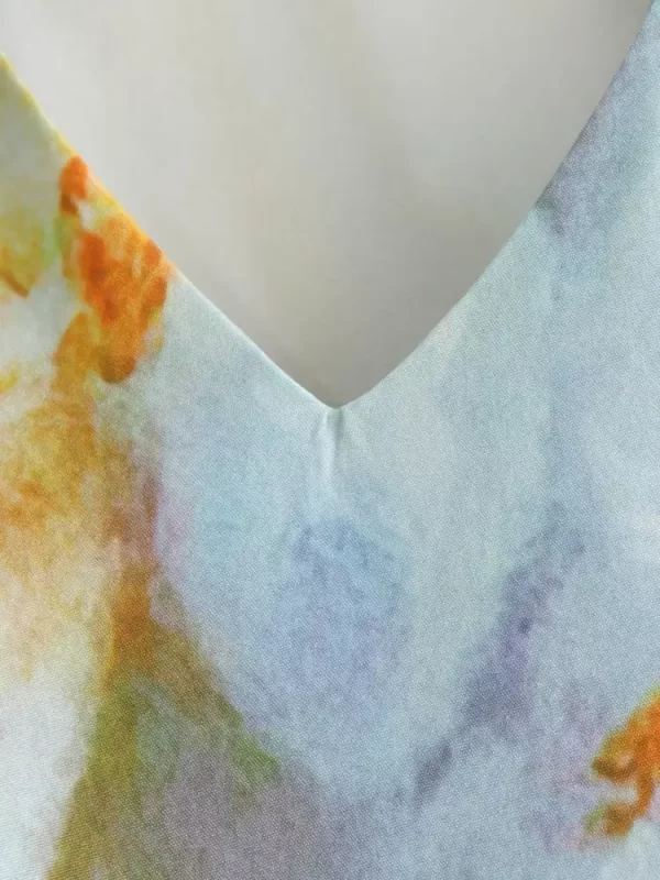 Women Floral Printed Midi Dress in pakistan - Image 5