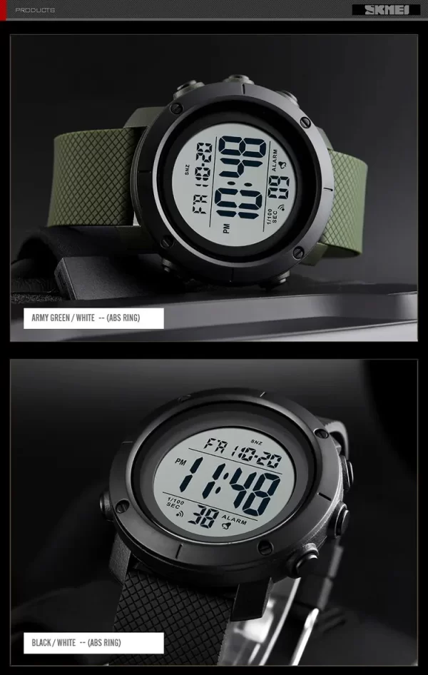 Digital Movement Countdown Sports Watch for men in Pakistan - Image 2