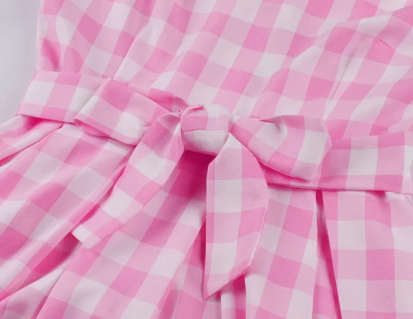 women Summer Plaid Casual Dresses in Pakistan - Image 7