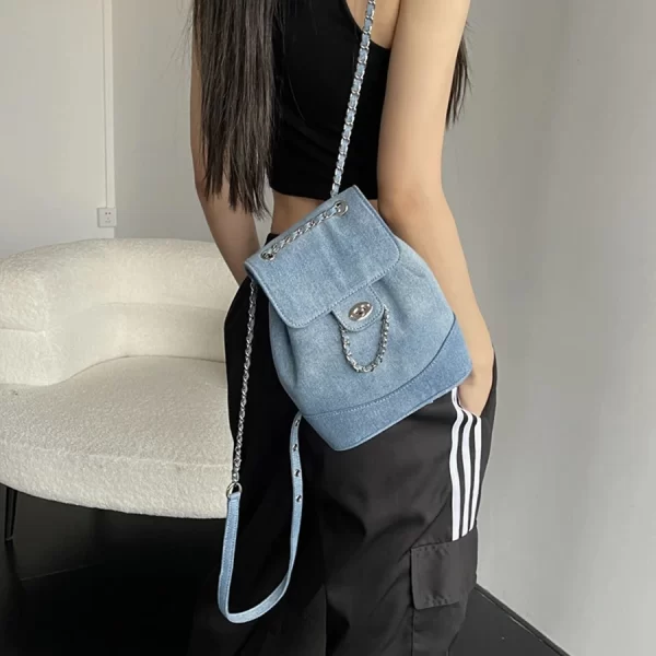 Women winter mini chains bag for sale - Image 6