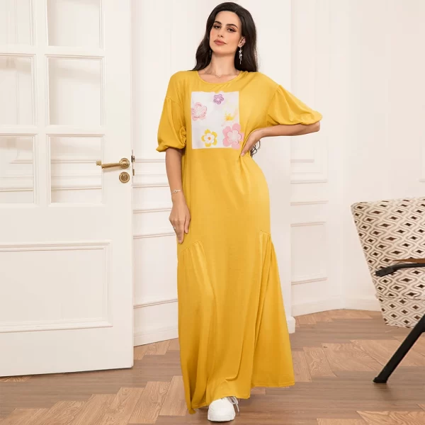 Fridayin Summer Sweet Long Dresses for Women in pakistan - Image 6