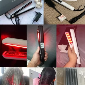 Hair Flat Irons: Ultrasonic Infrared Cold Care for Frizzy Hair
