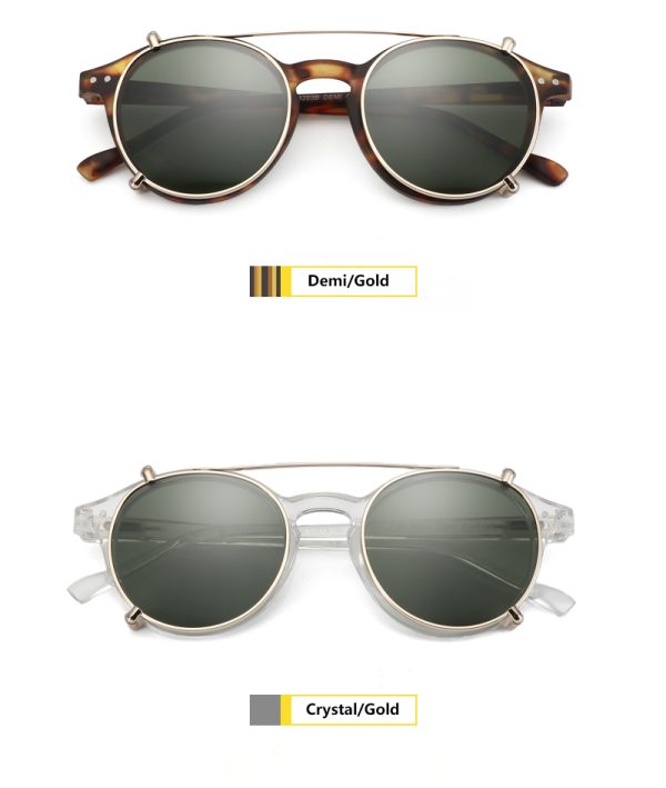 Style Glasses Anti Blue Light Eyewear with Clip Lenses for Men and Women 2023 - Image 2