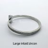 silver bracelet women's luxury fashion in Pakistan - Image 4