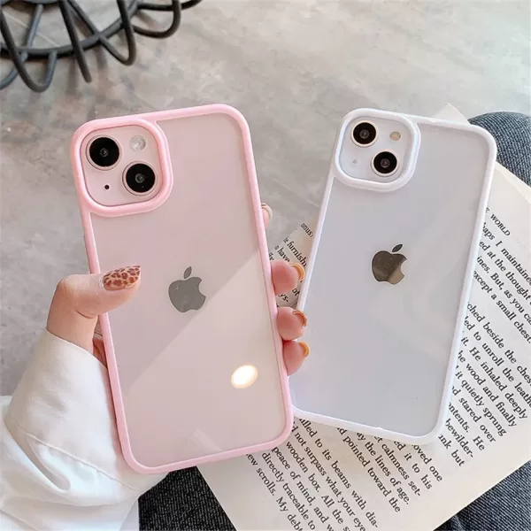 Candy Shockproof Silicone Bumper Phone Case For iPhone 15 14 11 12 13 Pro Max - Image 2