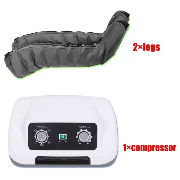 Chambers Air Compression Leg Massager Pressotherapy Blood Circulation Body Massager Air Wave Pressure Machine - Image 3