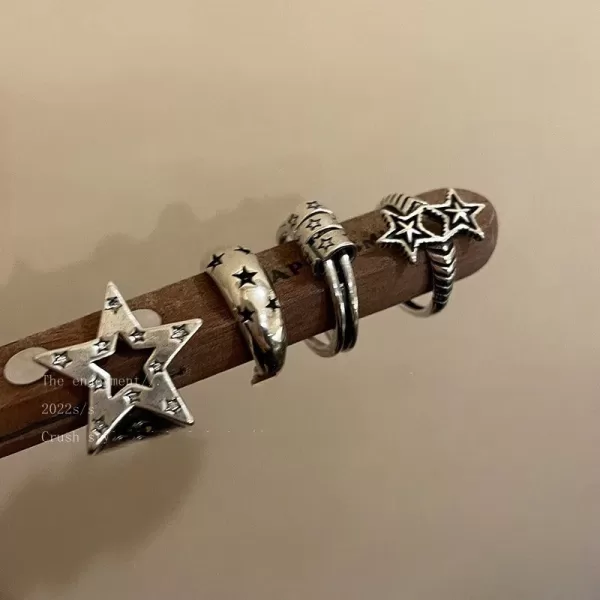 Star Metal Open Rings for Women price in Pakistan - Image 2