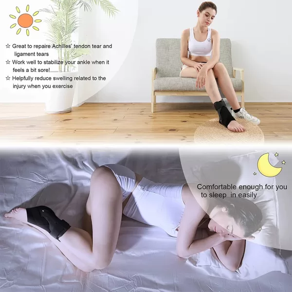 BraceTop Ankle Brace for Sprained Ankle, - Image 2