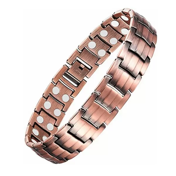Anklets for Men Arthritis Copper Color Bangle - Image 2
