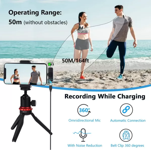 Elevate Your Audio: Reviewing the BOYA BY-V Wireless Lavalier Lapel Microphone for iPhone and Android Devices - Image 2