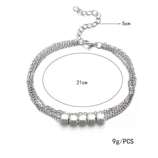 Boho Multilayer Beads Anklets - Image 2
