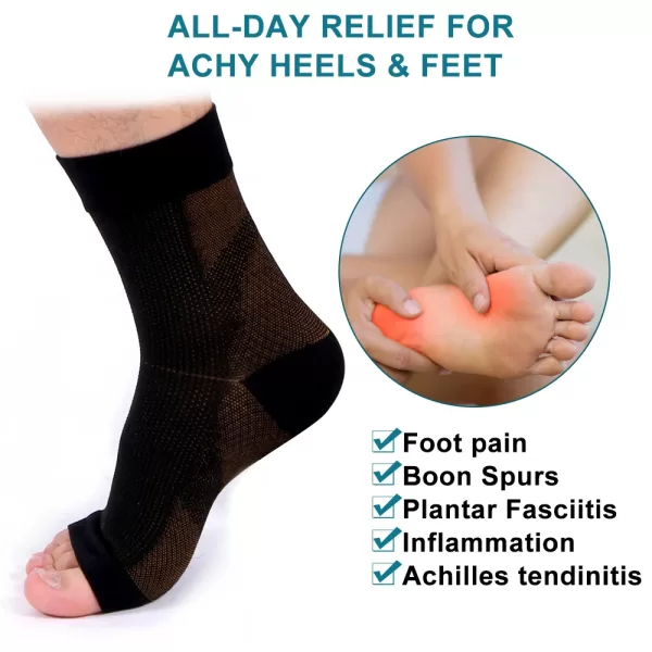 1Pair Soothe Socks for Neuropathy Pain, - Image 2