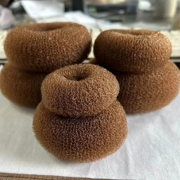 Donut Headband Women Hair Accessories Girl Magic Hair Magic DIY Tool Bun Maker Sweet French Dish Made Hair Band - Image 2