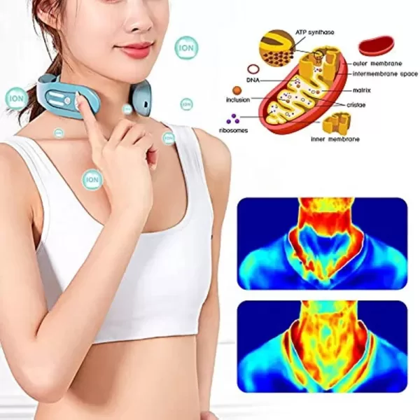 Portable Cervical Spine Massager EMS Neck Acupoints Lymphvity - Image 4