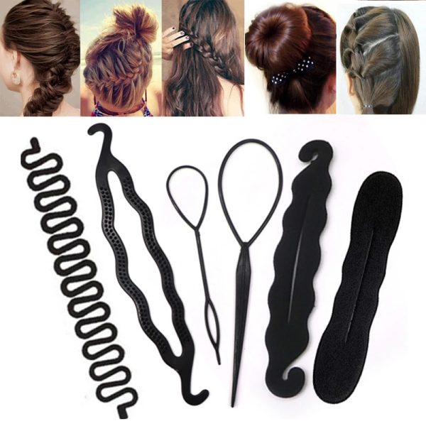 Women Hair Accessories Braid Styling Hairpins Barrettes Twist Hair Clips Hairstyle Braiding Tools - Image 3