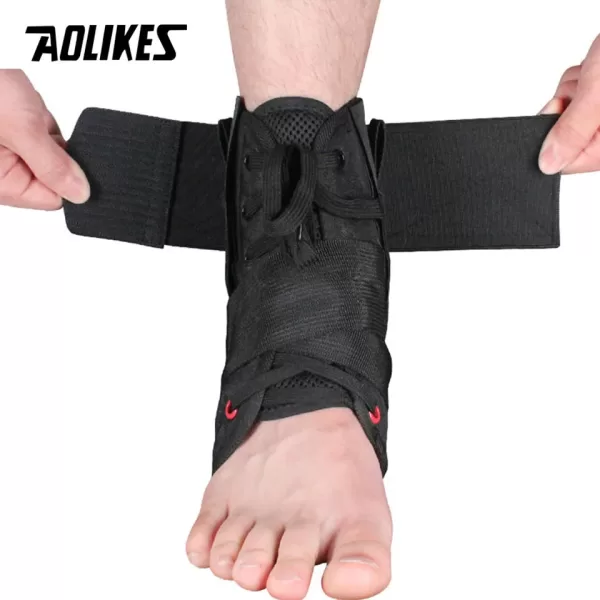 Ankle Brace Support Sports Adjustable Lace Up Ankle - Image 3