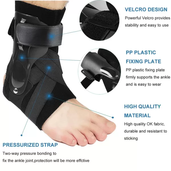 BraceTop Ankle Brace for Sprained Ankle, - Image 3
