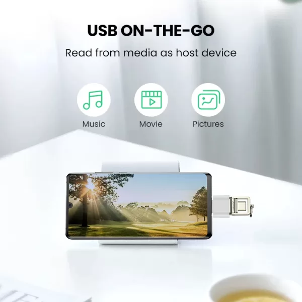 Cable USB 3.0 Female to Type C Male Converter for Android Phones Type C USB-C OTG Converter - Image 3