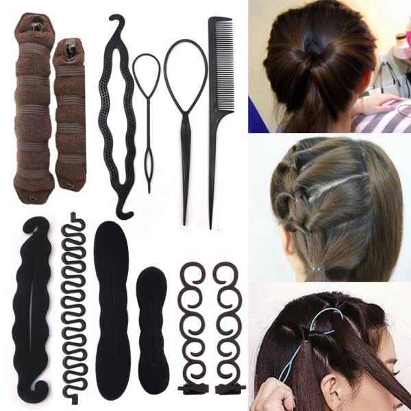 Women Hair Accessories Braid Styling Hairpins Barrettes Twist Hair Clips Hairstyle Braiding Tools - Image 4
