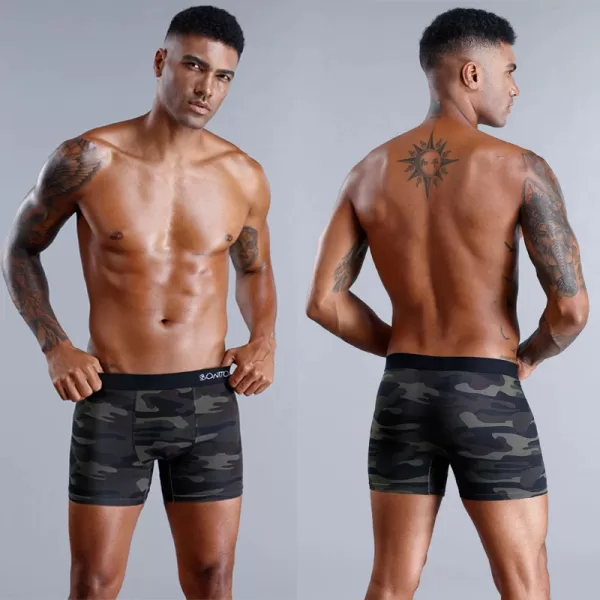 Man Undrewear Sexy Boxers Cotton For Men's Panties Fashion Boxershorts Male - Image 4