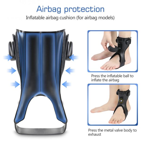 Drop Foot Brace Orthosis AFO AFOs Ankle Support With Comfortable Inflatable Airbag for Hemiplegia Stroke Shoes Walking - Image 5