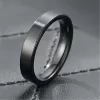 Women Ring Simple Stainless Steel Couple Jewelry - Image 4