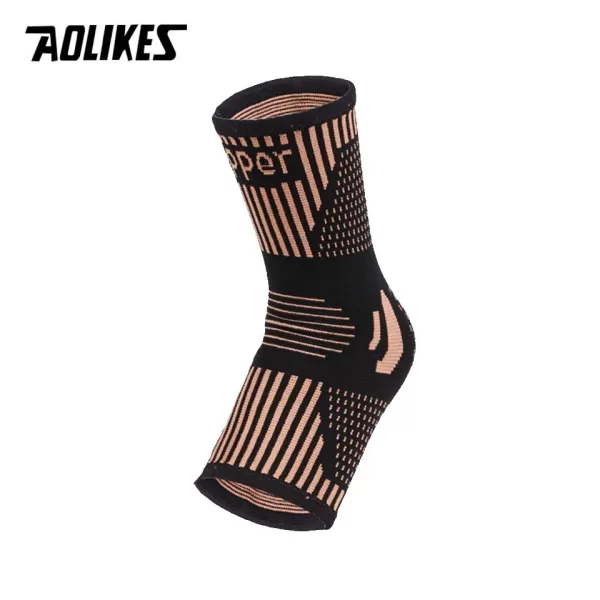 Copper Ankle Brace Compression Ankle Sleeve - Image 4