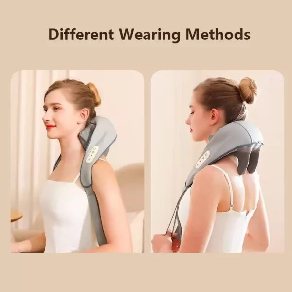 Electric Neck And Back Massager Wireless Neck And Shoulder Kneading Massage - Image 6