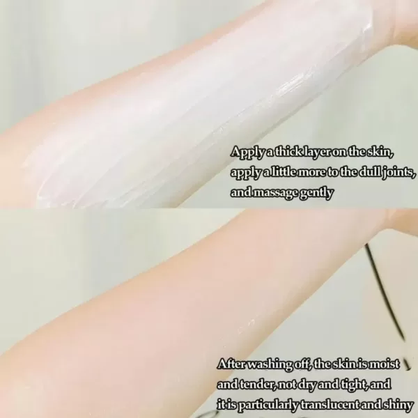 White Clay Body Mask Whitening Moisturizing Body Skin Whole All Cream Brightening Over Body - Image 5