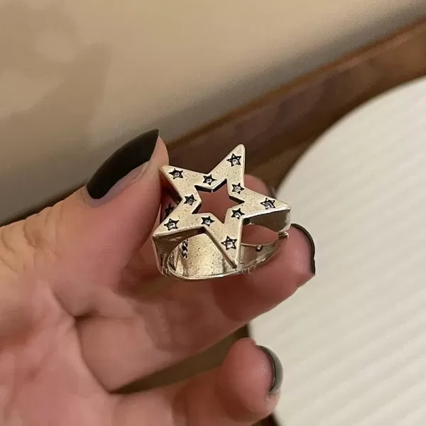 Star Metal Open Rings for Women price in Pakistan - Image 5