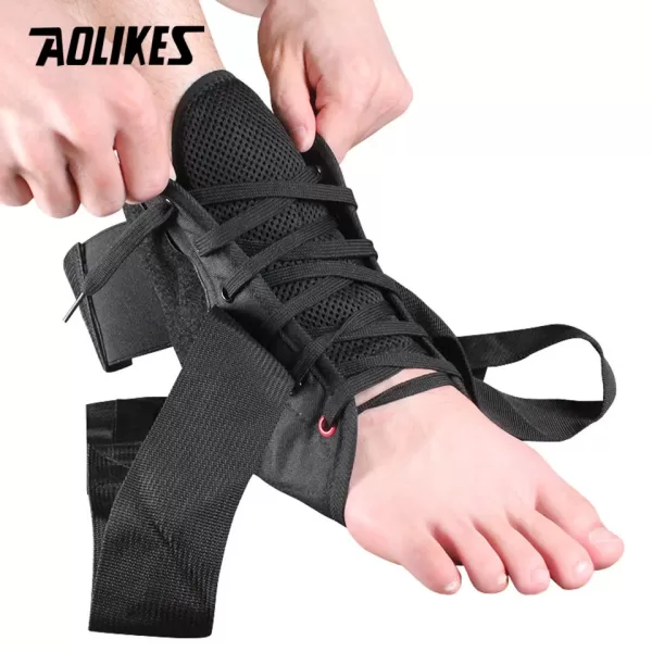 Ankle Brace Support Sports Adjustable Lace Up Ankle - Image 5