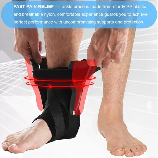 BraceTop Ankle Brace for Sprained Ankle, - Image 5