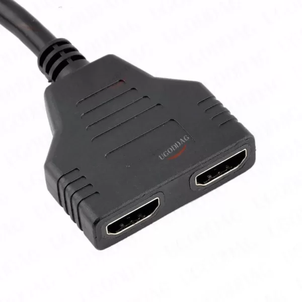 HD 1080P V1.4 2 Dual Port Y Splitter HDMI-Compatible Male to Female Splitter 1 Input to 2 Output Adapter Cable for TV Convert - Image 5