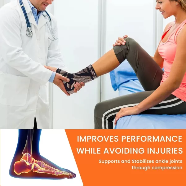Copper Ankle brace for Men and Women - Image 5