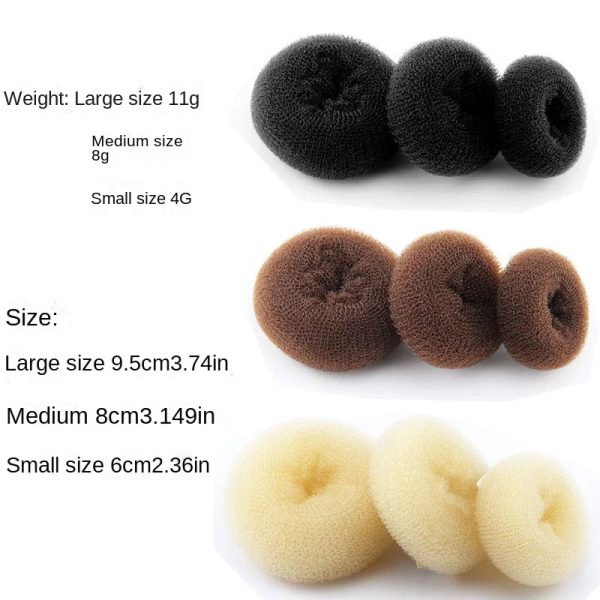 Hair Bun Maker Donut price in Pakistan - Image 5